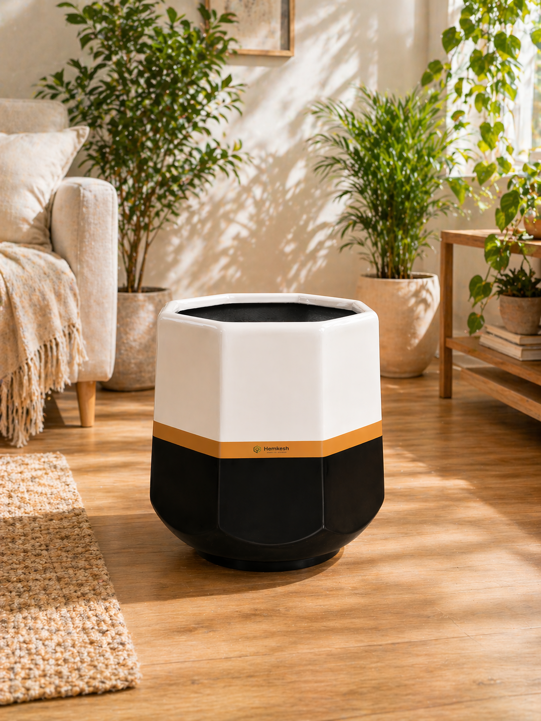 Elite Hex FRP Planter - Medium - Image